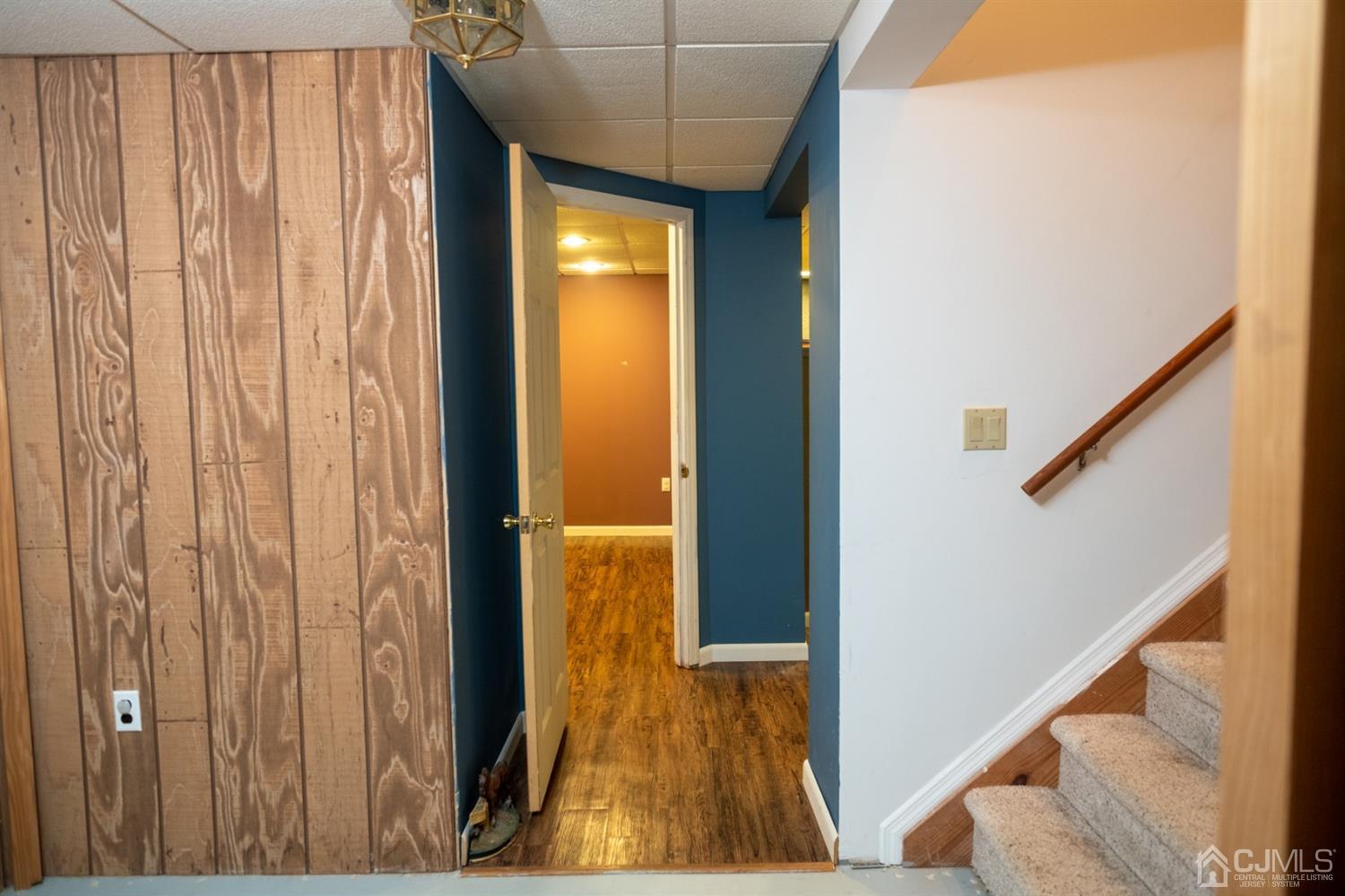 14 Pendleton Place Old Bridge, NJ 08857 - Photo 29 of 48 Staircase that leads down to basement