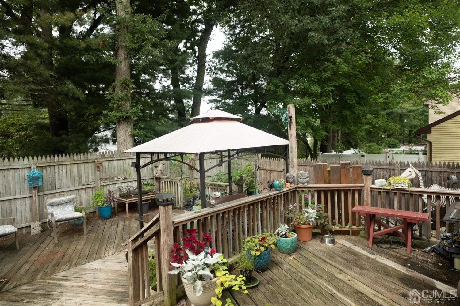 14 Pendleton Place Old Bridge, NJ 08857 - Photo 43 of 48 Multi Level Wood Decking, Fenced In Backyard