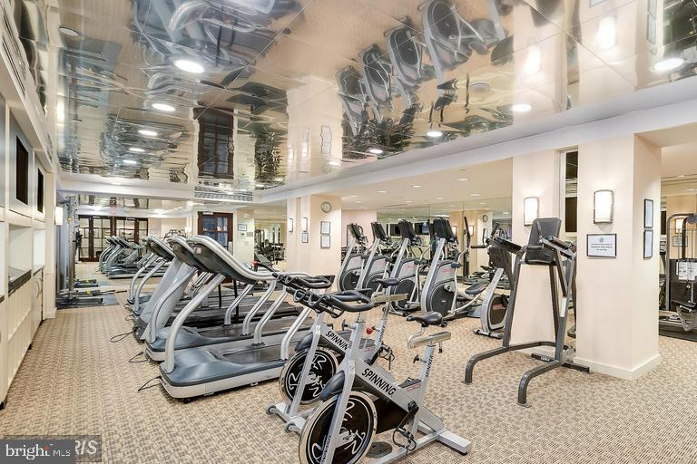 11710 Old Georgetown Road, Unit 1330 North Bethesda, MD 20852 - Photo 22 of 29 a view of a room with gym equipment