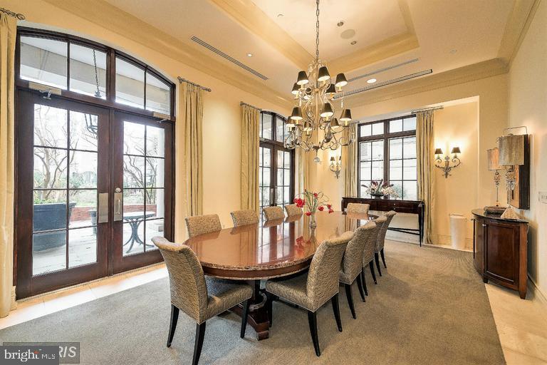11710 Old Georgetown Road, Unit 1330 North Bethesda, MD 20852 - Photo 25 of 29 a view of a dining room with furniture window and outside view