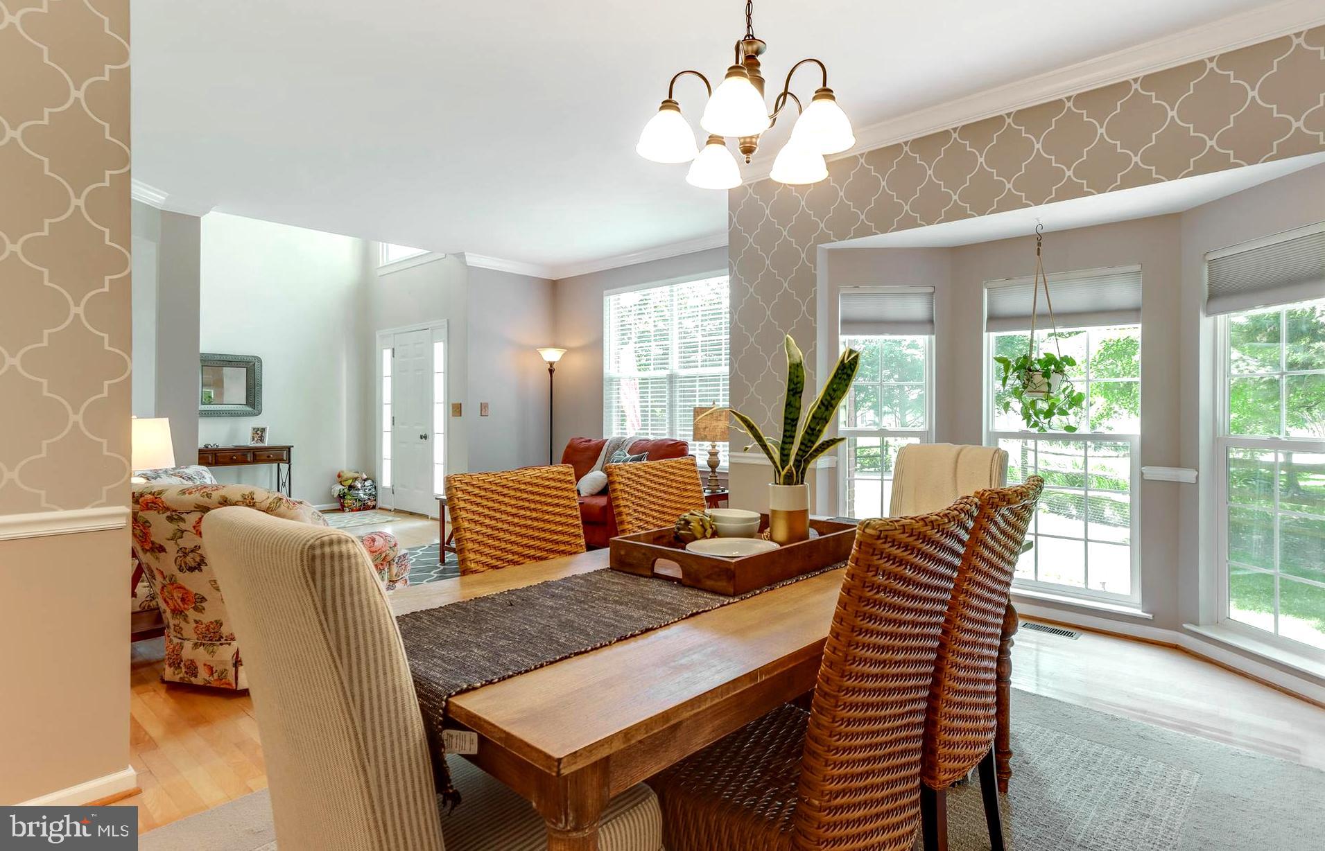 1559 Comanche Road Arnold, MD 21012 - Photo 15 of 44 Sunny Dining Bay . Tasteful Wall Treatments