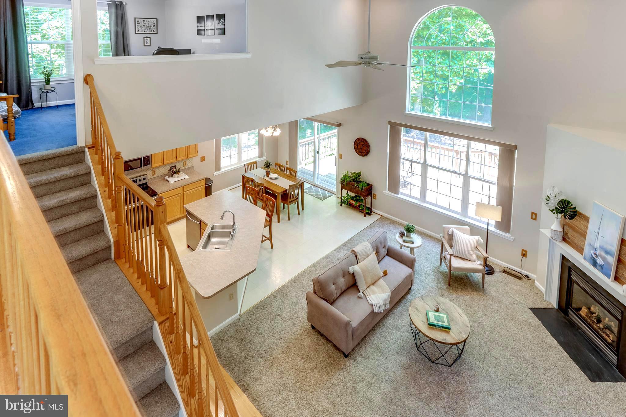 1559 Comanche Road Arnold, MD 21012 - Photo 44 of 44 Open Concept Floor Plan with Office Loft