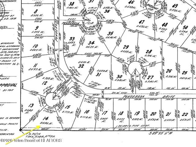 $68,000 | Lot 14 Ponderosa Court, Thayne, WY 83127