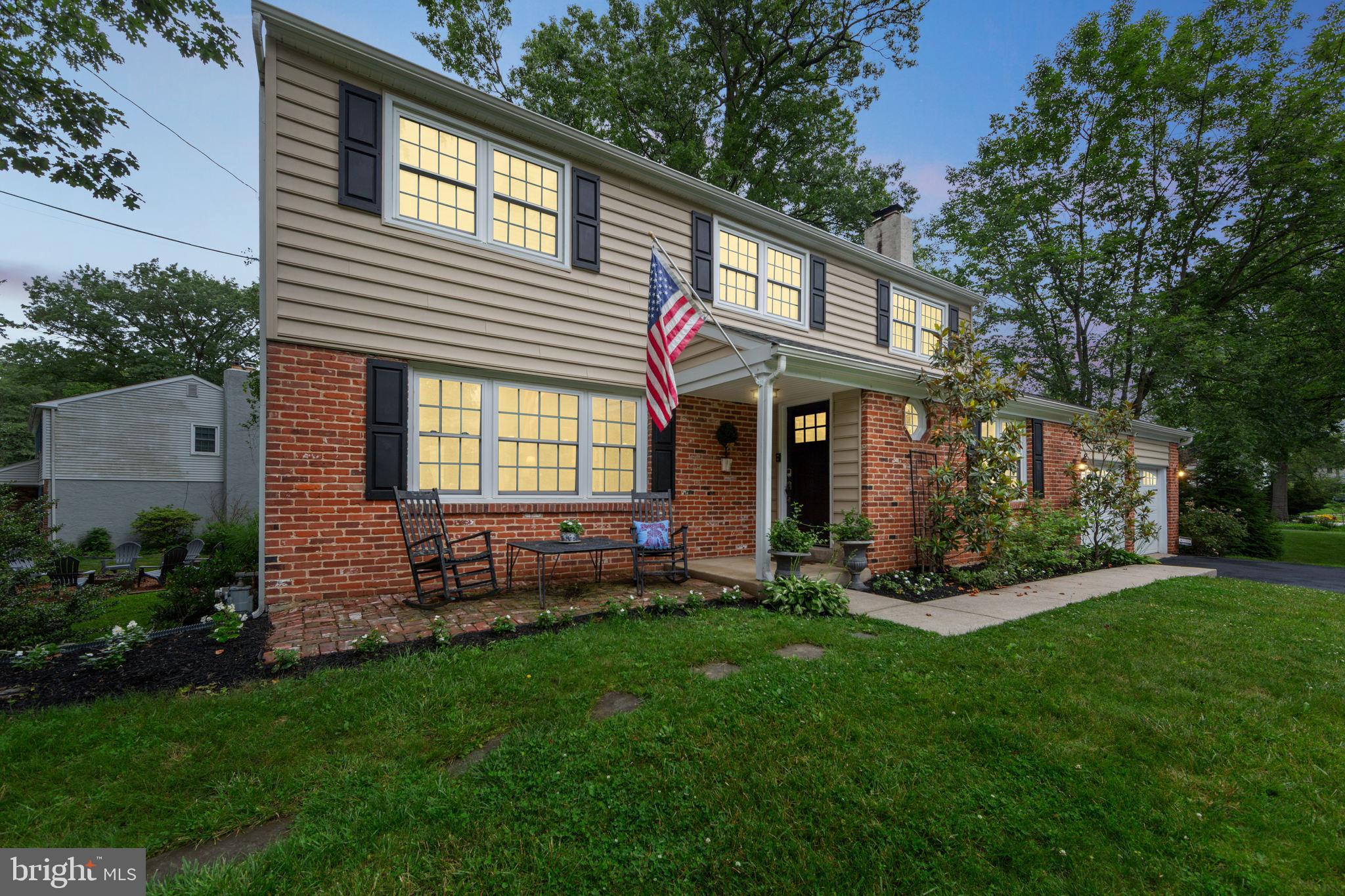 15 Oakford Road Wayne, PA 19087 - Photo 53 of 54 a view of a house with a yard and sitting area