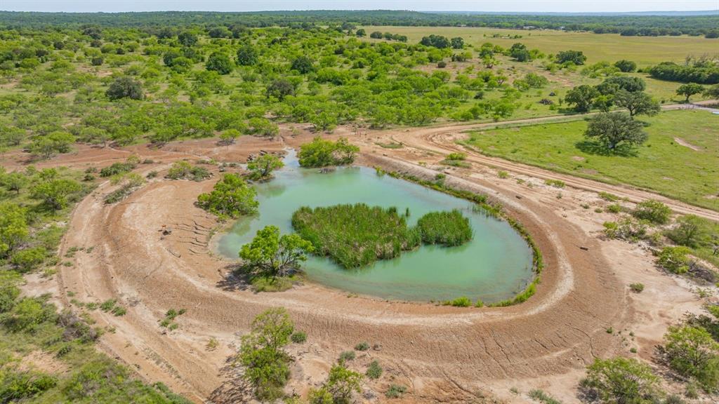 136 Moose Trail Ranger, TX 76470 - Photo 4 of 40 a view of a lake with a yard