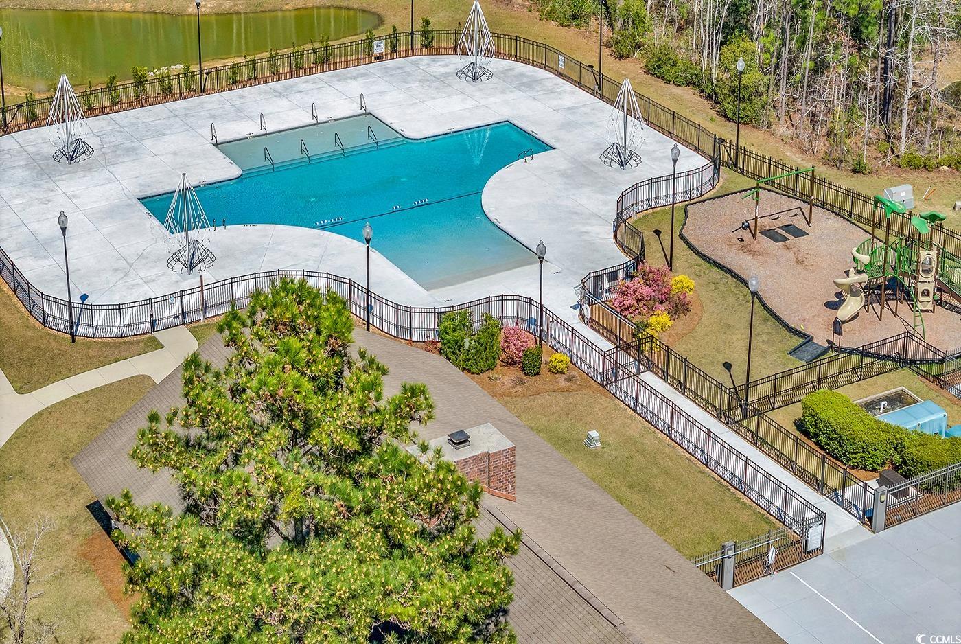 161 Splendor Circle Murrells Inlet, SC 29576 - Photo 36 of 37 Bird's eye view of a heavily wooded area