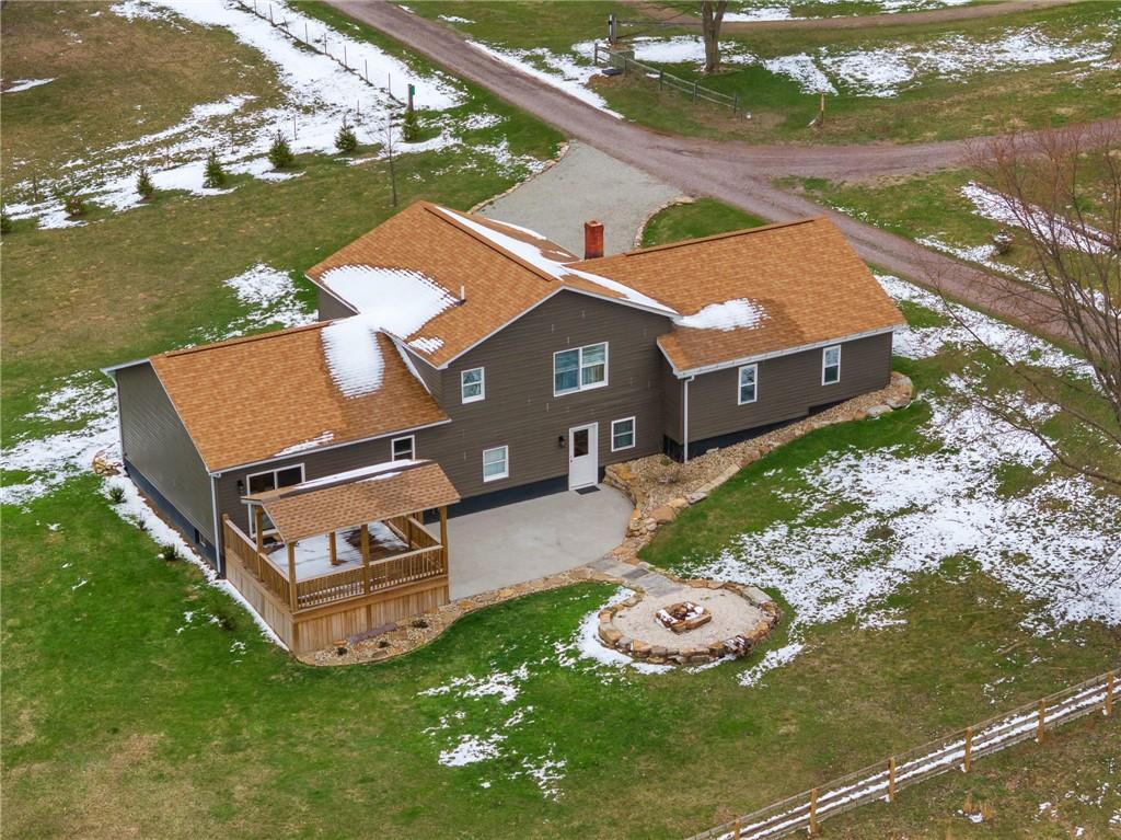 147 Fike Lane Addison, PA 15411 - Photo 12 of 50 an aerial view of a house with a garden