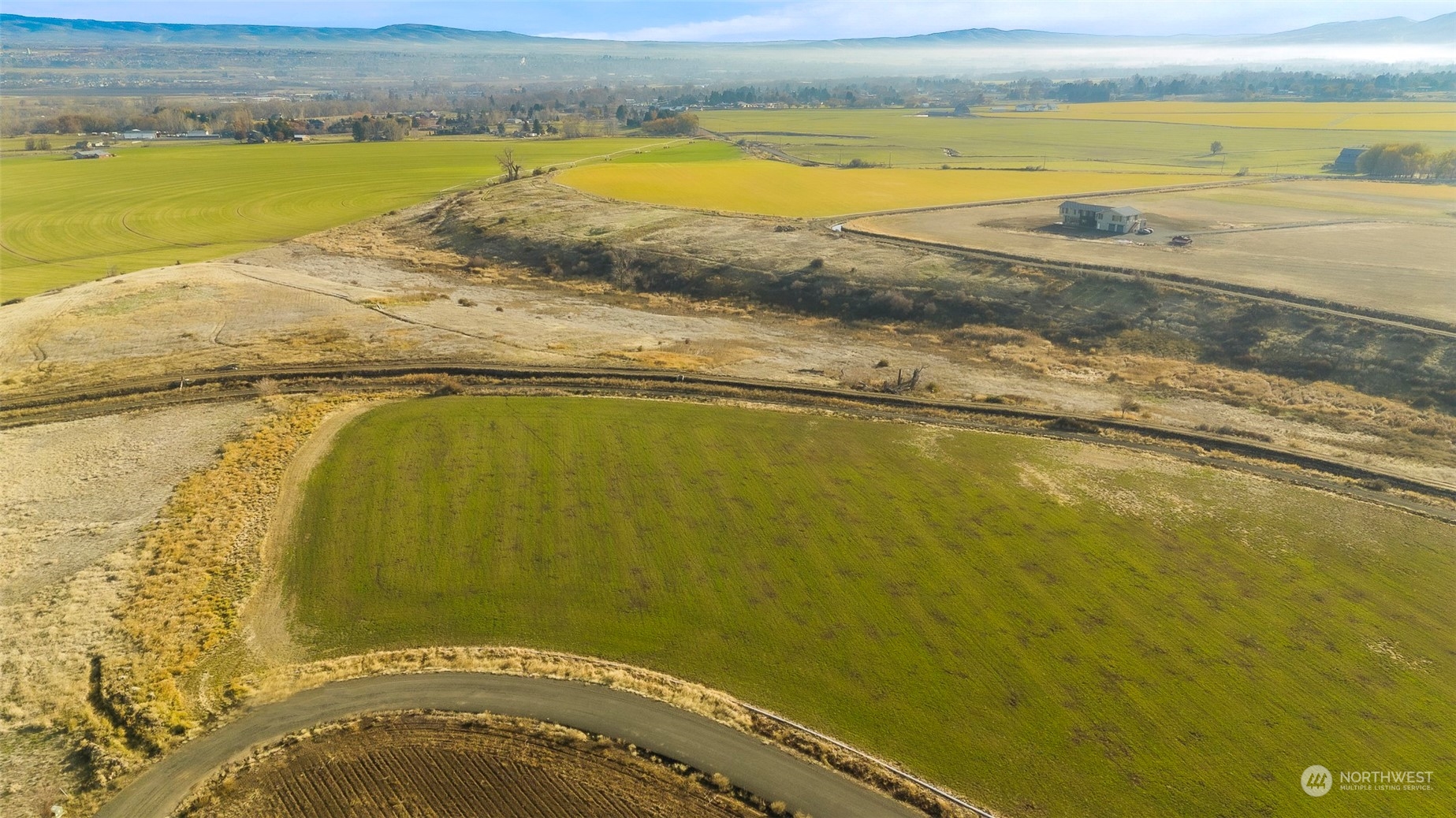 a view of an ocean and beach