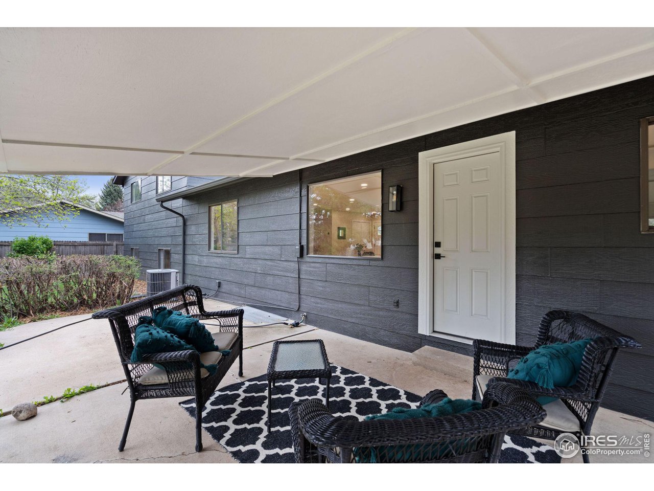 430 Del Clair Road Fort Collins, CO 80525 - Photo 15 of 20 Covered Patio with electrical hookup for a hot tub