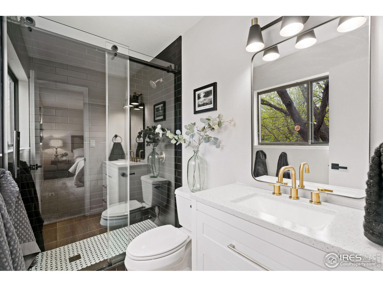 430 Del Clair Road Fort Collins, CO 80525 - Photo 6 of 20 Primary remodeled 3/4 bathroom