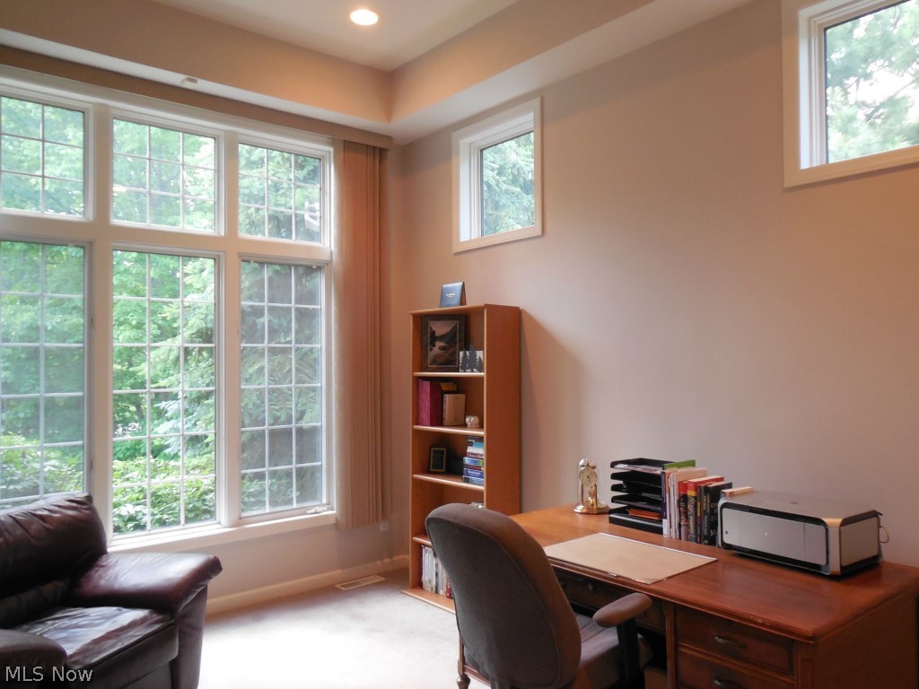 7071 Liberty Road Solon, OH 44139 - Photo 12 of 25 Den/library with 11 ft ceilings.