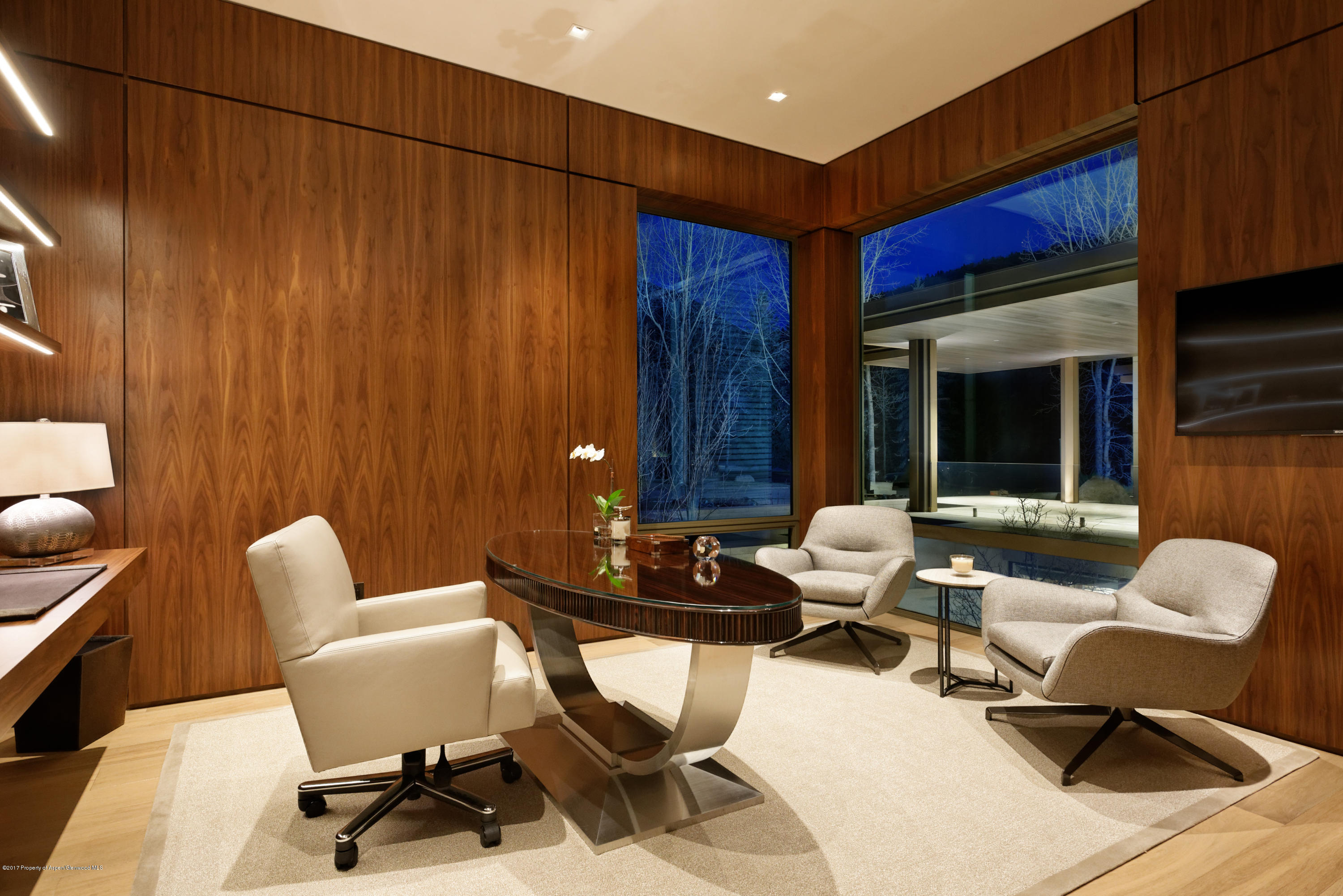 135 Miners Trail Road Aspen, CO 81611 - Photo 20 of 41 a living room with furniture and a large window