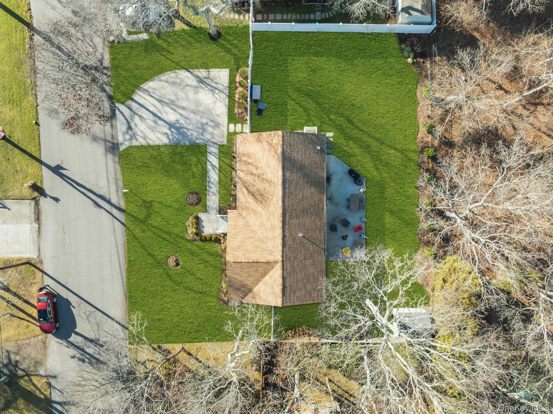 79 School Street Hampton Bays, NY 11946 - Photo 37 of 49 an aerial view of a house