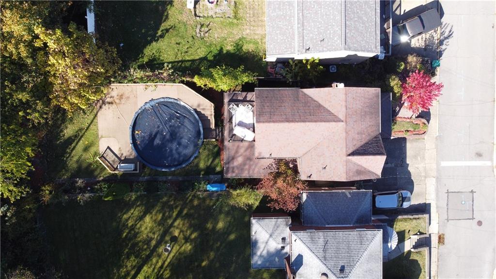 931 Liberty Street McKees Rocks, PA 15136 - Photo 40 of 41 an aerial view of a house with garden space and a lake view