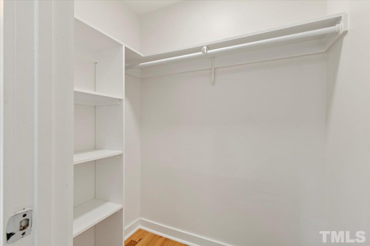 1100 Chester Street Durham, NC 27701 - Photo 36 of 43 a view of an empty walk in closet