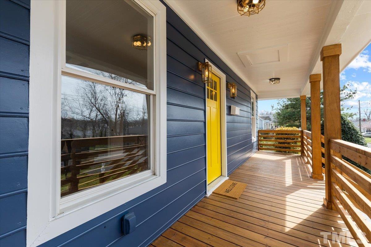 1100 Chester Street Durham, NC 27701 - Photo 42 of 43 a view of a balcony with wooden floor