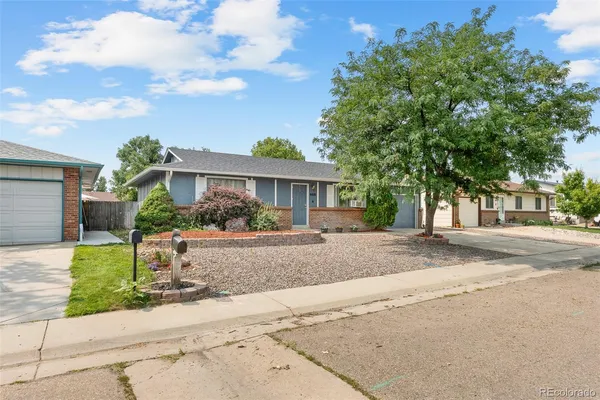 front view of house with a street