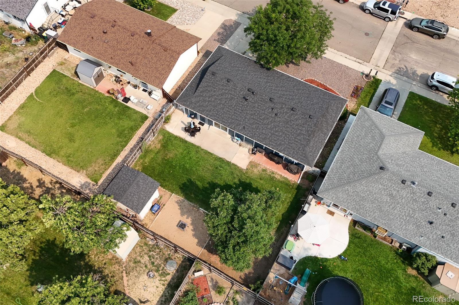 908 Trapper Drive Fort Lupton, CO 80621 - Photo 36 of 41 an aerial view of a house