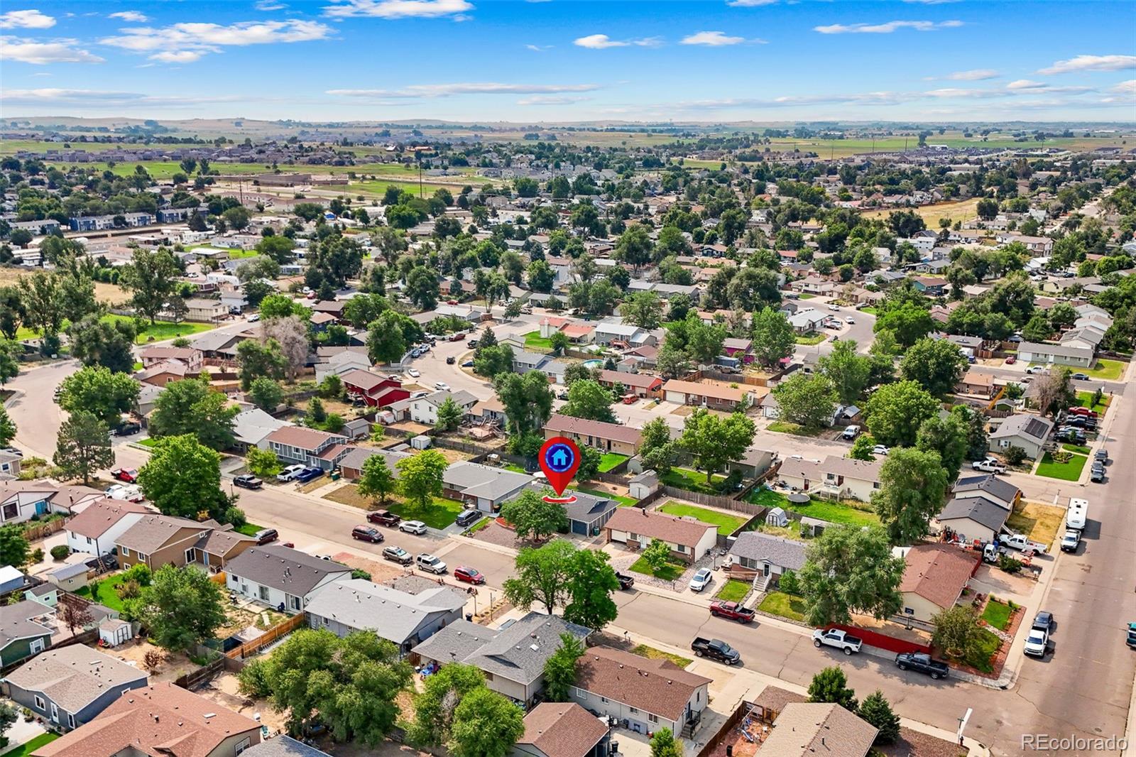 908 Trapper Drive Fort Lupton, CO 80621 - Photo 39 of 41 an aerial view of multiple house