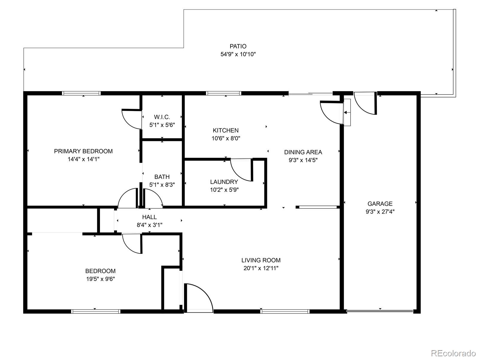 908 Trapper Drive Fort Lupton, CO 80621 - Photo 41 of 41 a picture of a wall with a white wall