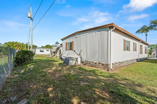 a view of a backyard with a garden