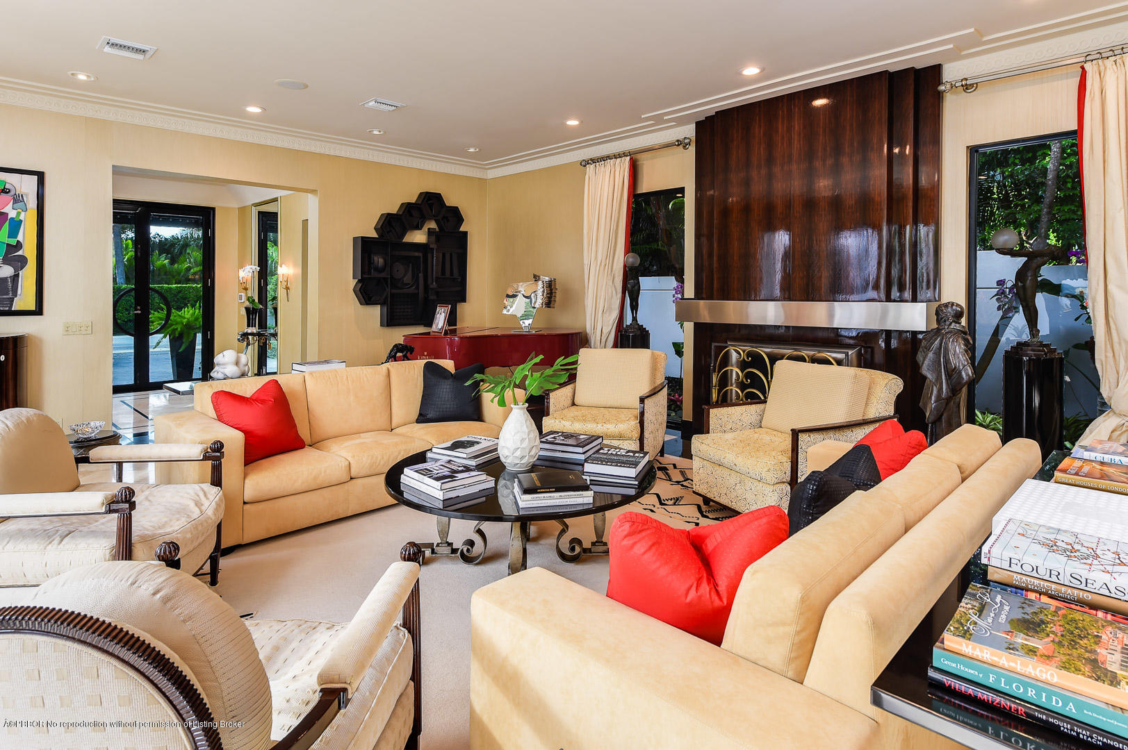 505 South County Road Palm Beach, FL 33480 - Photo 3 of 17 Living Room