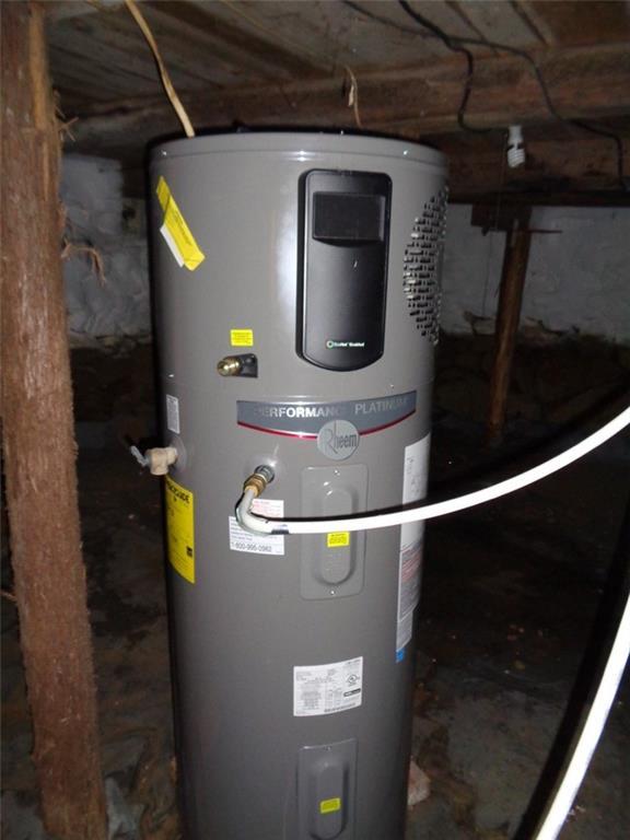 1256 Waldo Station Road Belfast, ME 04915 - Photo 24 of 31 Heat Pump water heater in basement.