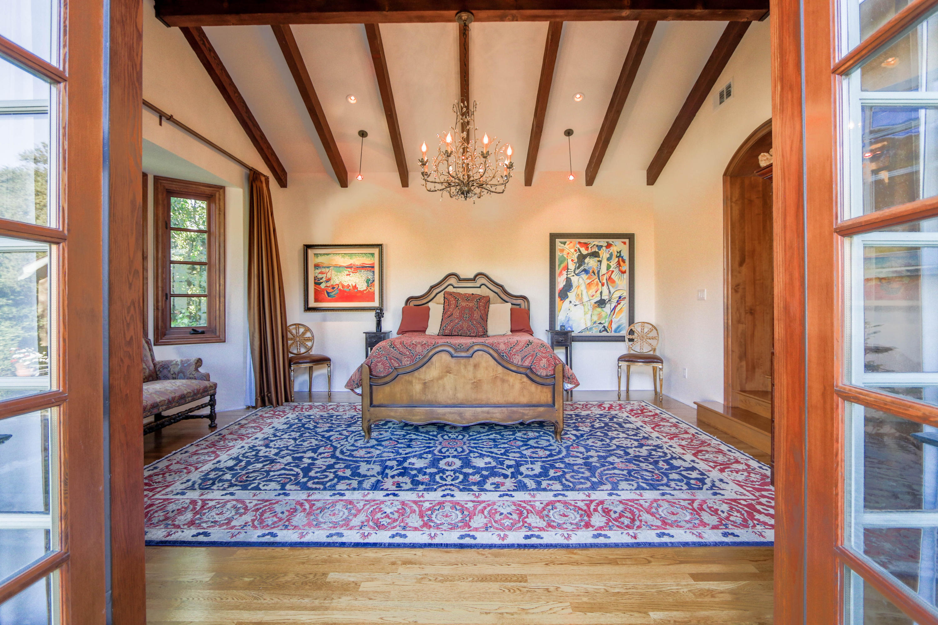 230 Hot Springs Road Santa Barbara, CA 93108 - Photo 5 of 13 Master Bed