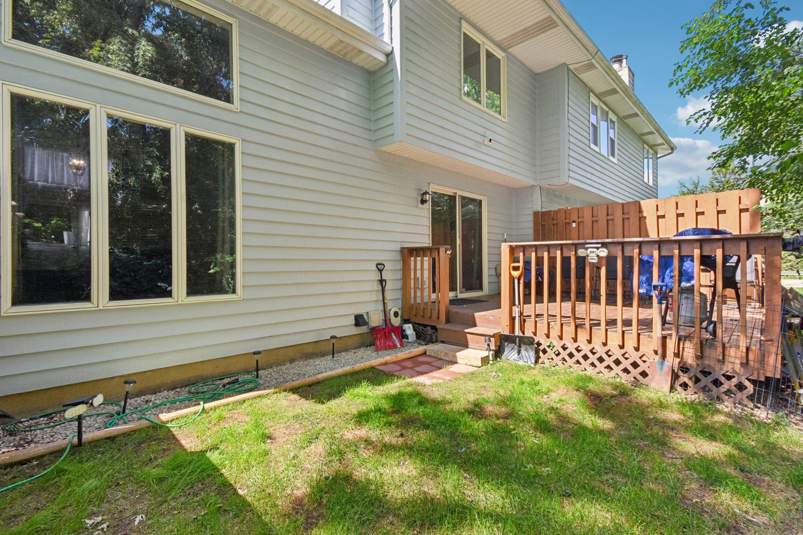 102 Ravinia Drive Shorewood, IL 60404 - Photo 27 of 30 a view of a house with backyard and porch