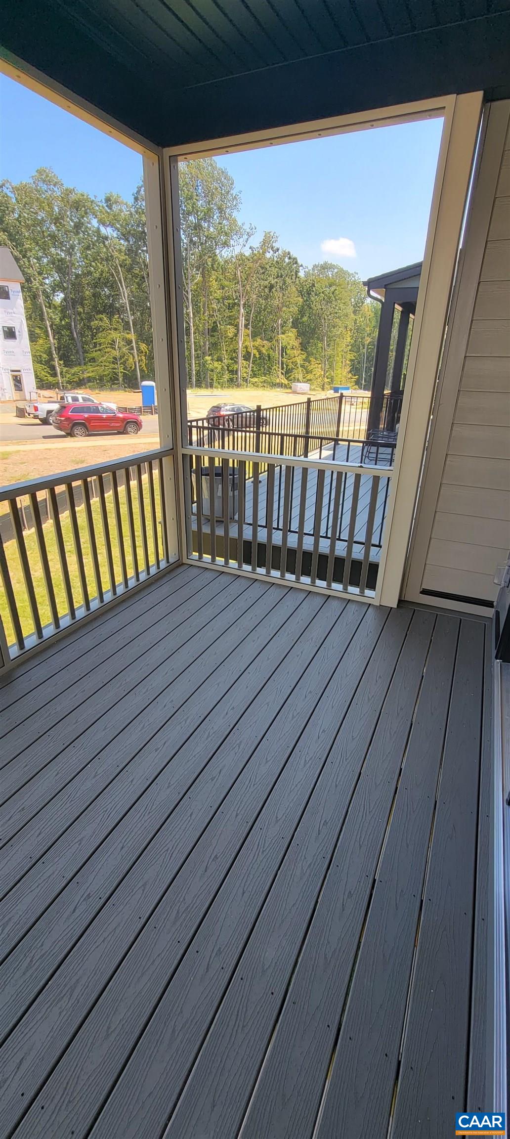 2245 Fowler Street Charlottesville, VA 22901 - Photo 34 of 38 a view of a wooden deck with a ocean view