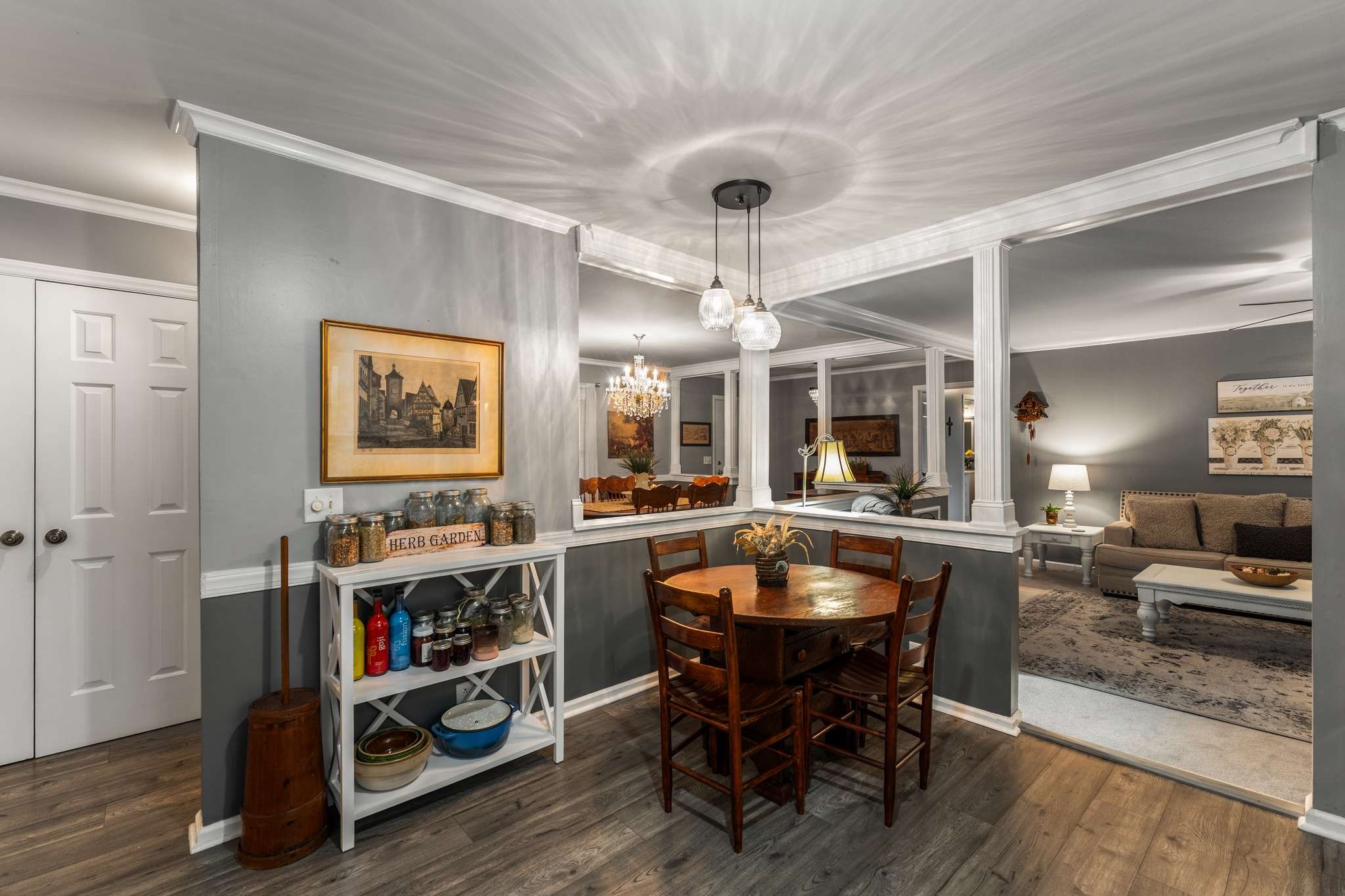 513 Rose Circle Murfreesboro, TN 37128 - Photo 16 of 37 a view of a dining room with furniture and wooden floor