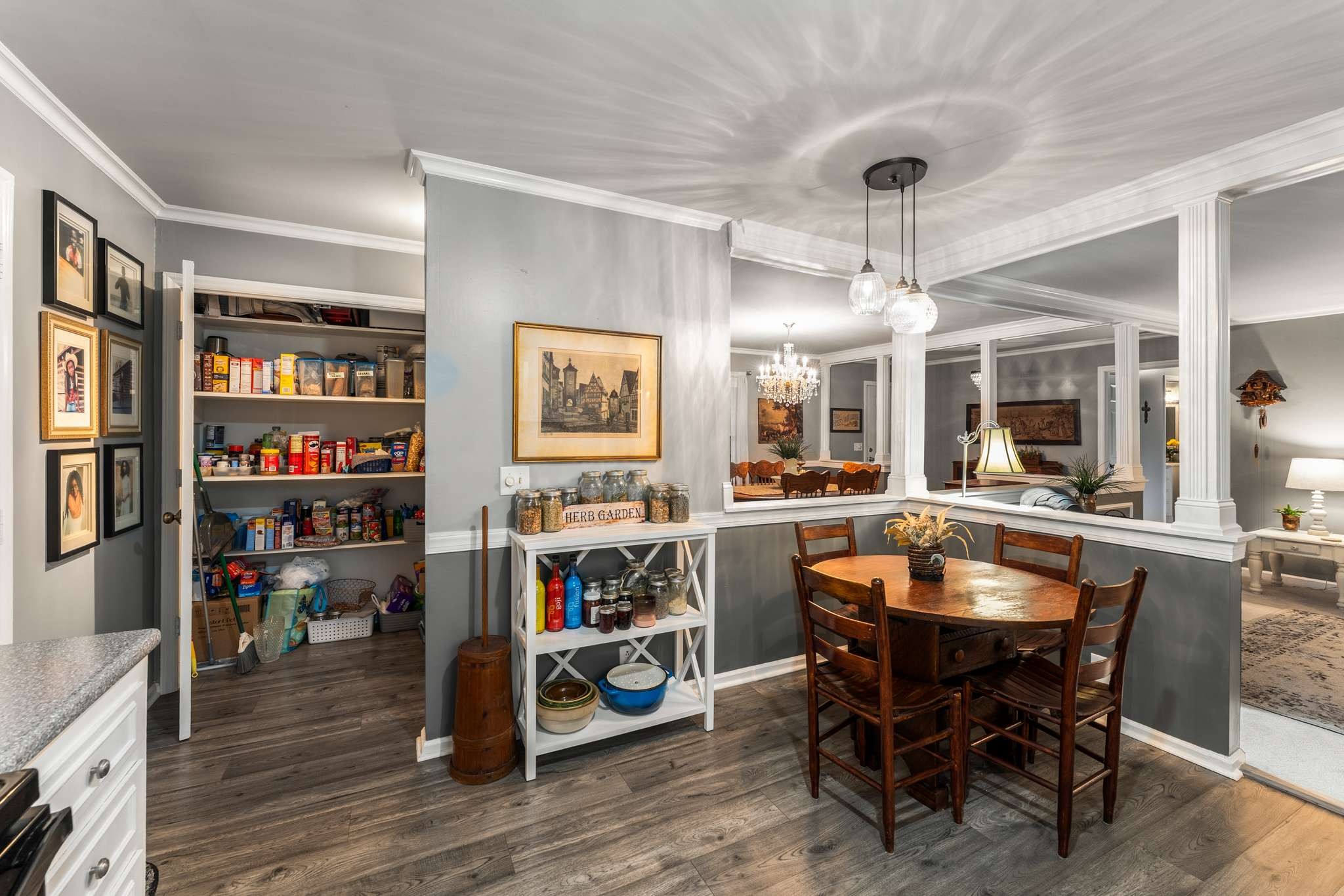 513 Rose Circle Murfreesboro, TN 37128 - Photo 17 of 37 a dining room with furniture and wooden floor