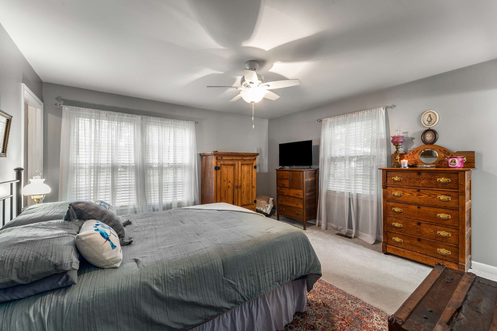 513 Rose Circle Murfreesboro, TN 37128 - Photo 20 of 37 a bedroom with a bed dresser and a window