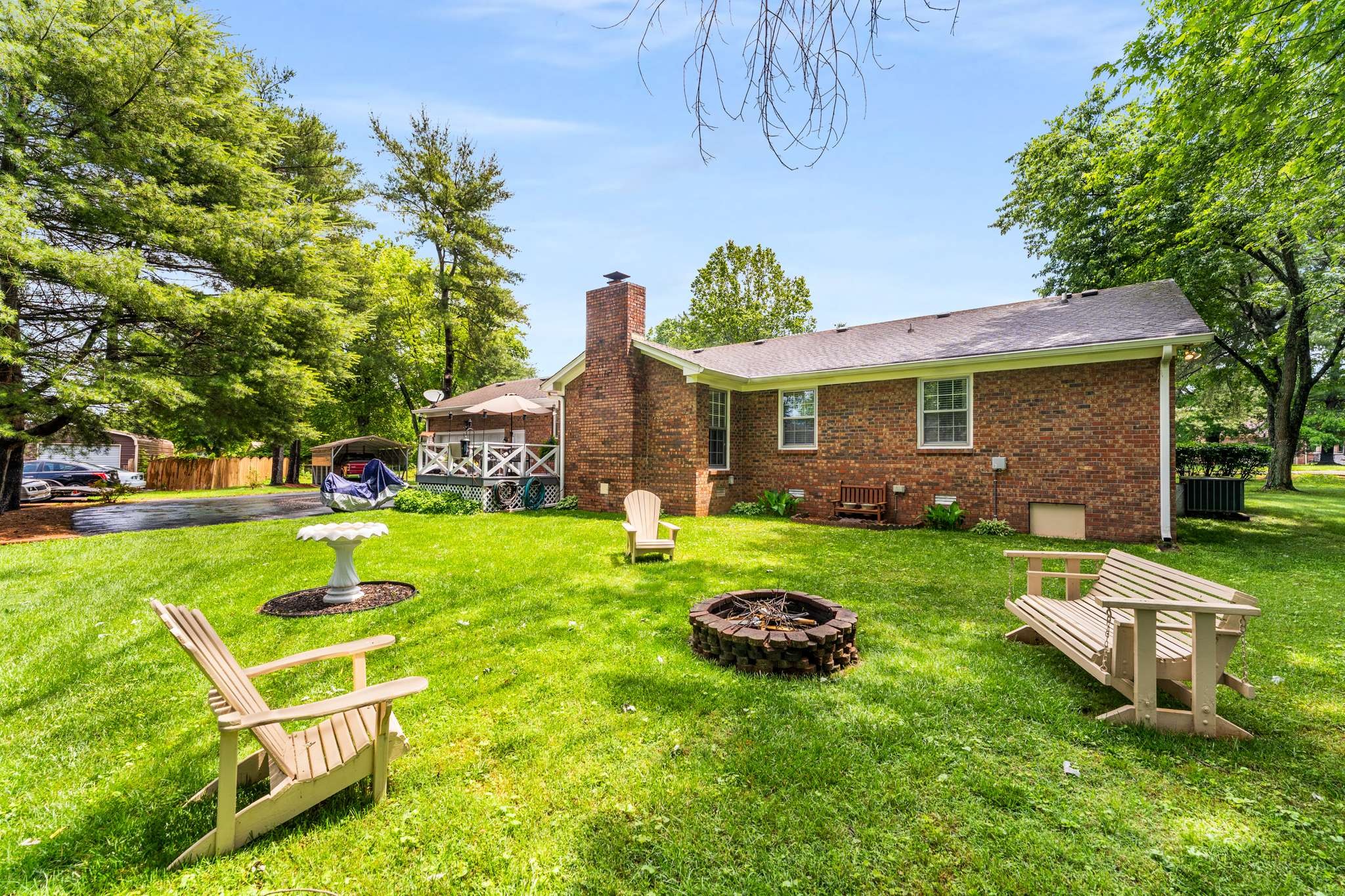 513 Rose Circle Murfreesboro, TN 37128 - Photo 32 of 37 a front view of a house with garden