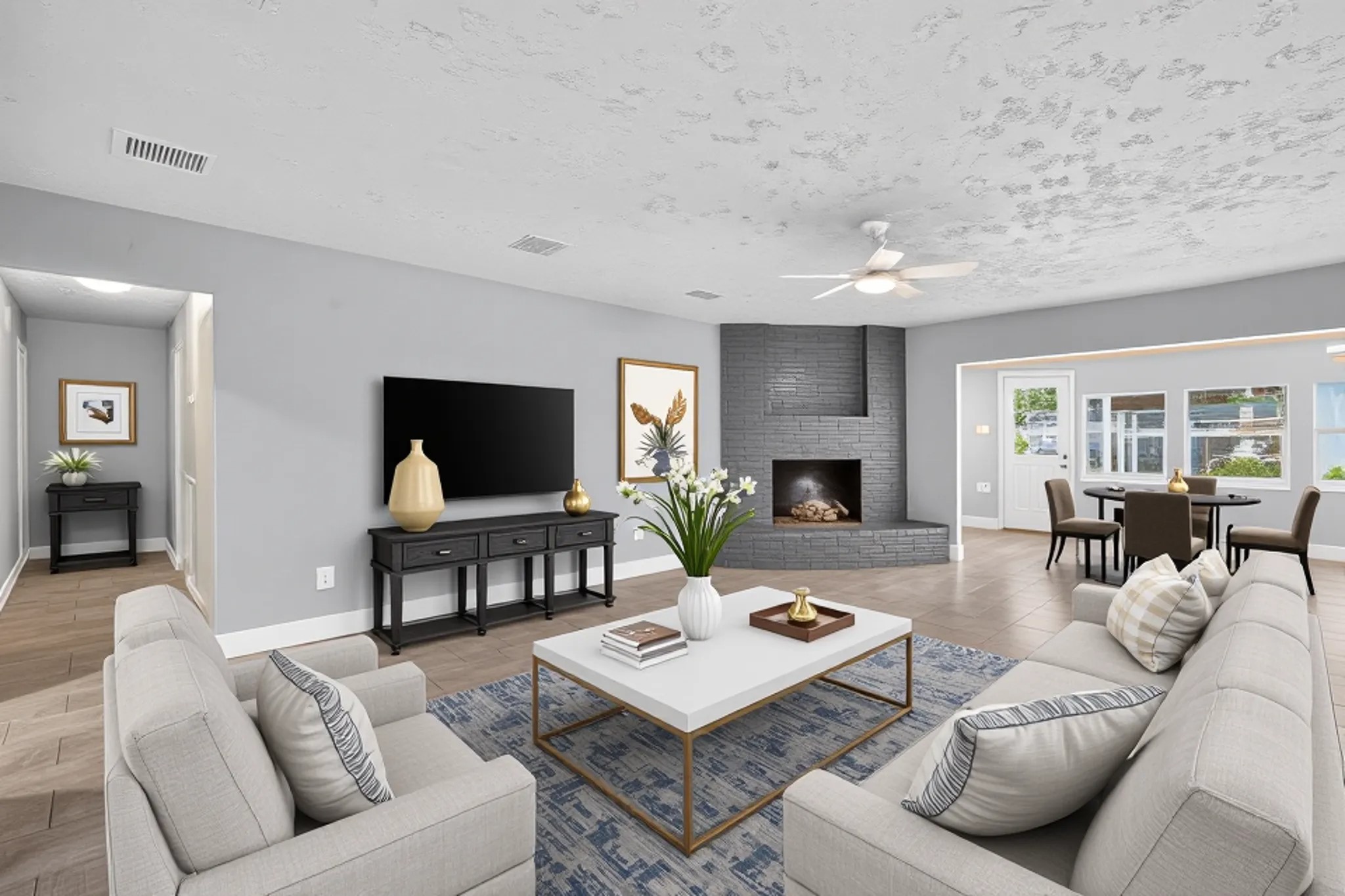 2006 Millhouse Road Houston, TX 77073 - Photo 11 of 42 Living room- virtually staged