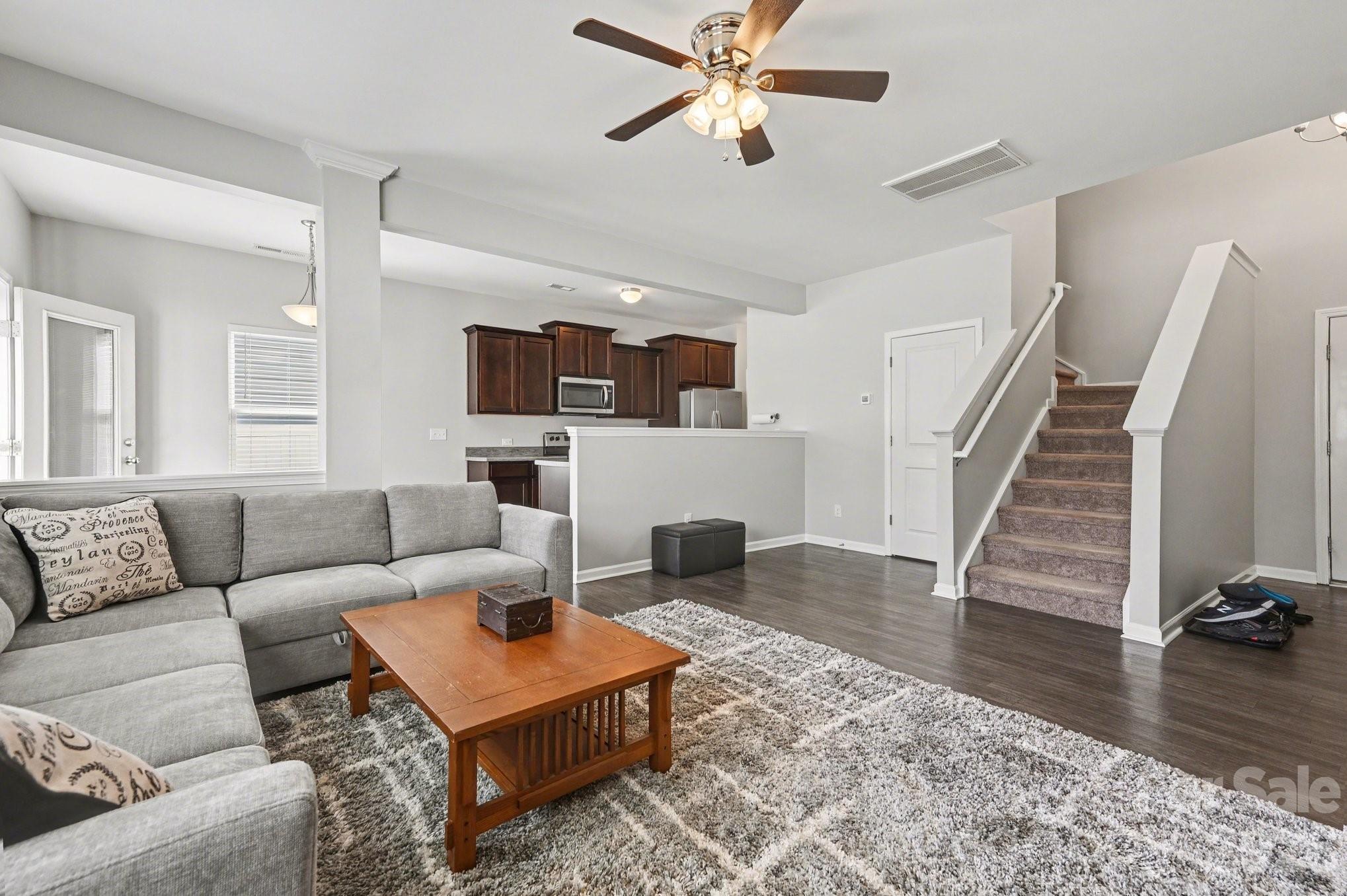 12527 Gotland Road Midland, NC 28107 - Photo 6 of 24 a living room with furniture and a wooden floor