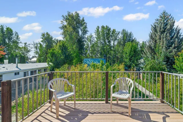 a view of a city with an ocean view