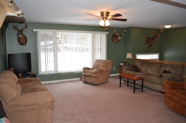 247 Collins Road Hardwick, MA 01082 - Photo 5 of 16 a living room with furniture and a flat screen tv