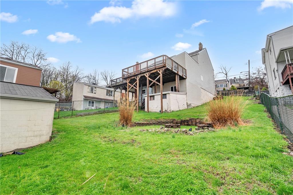 2725 Sumner Street Pittsburgh, PA 15203 - Photo 28 of 37 a view of a house with a yard and sitting area