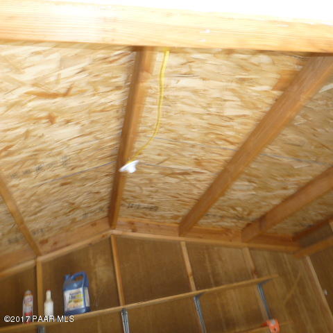 116 West Off Ten Tank Road Williams, AZ 86046 - Photo 8 of 24 Shed ceiling