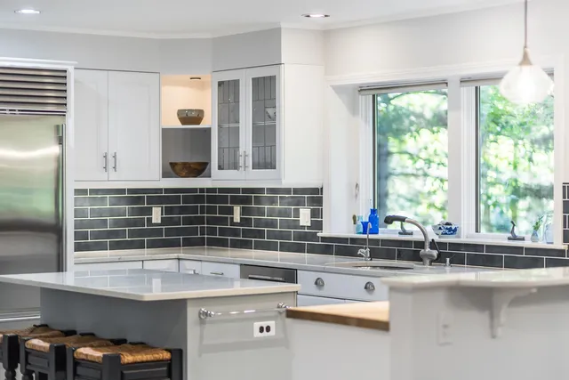 a view of sitting area in front of a window