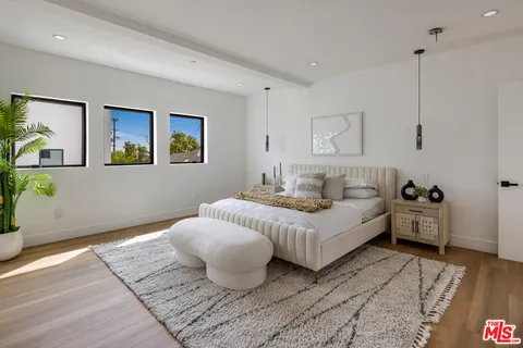 a room with a bed and a couch