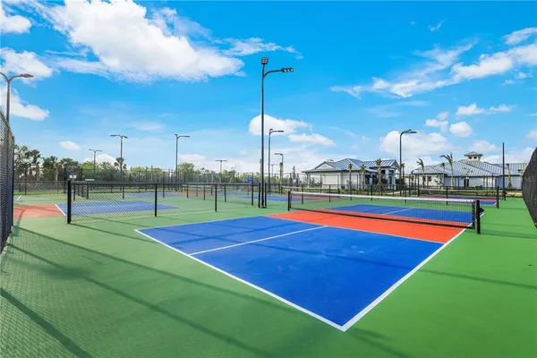 a view of a basketball court
