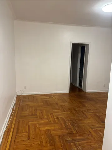 a view of empty room