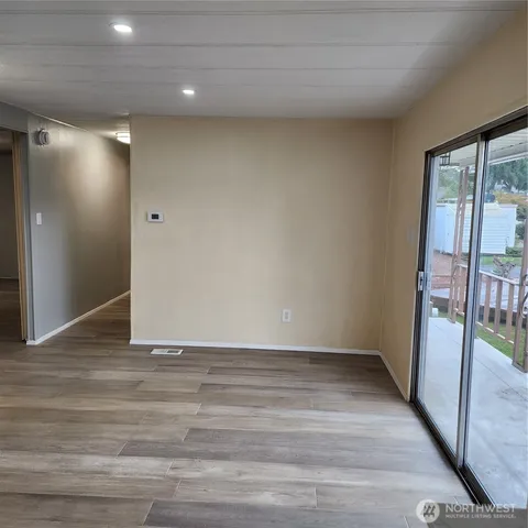 a view of empty room