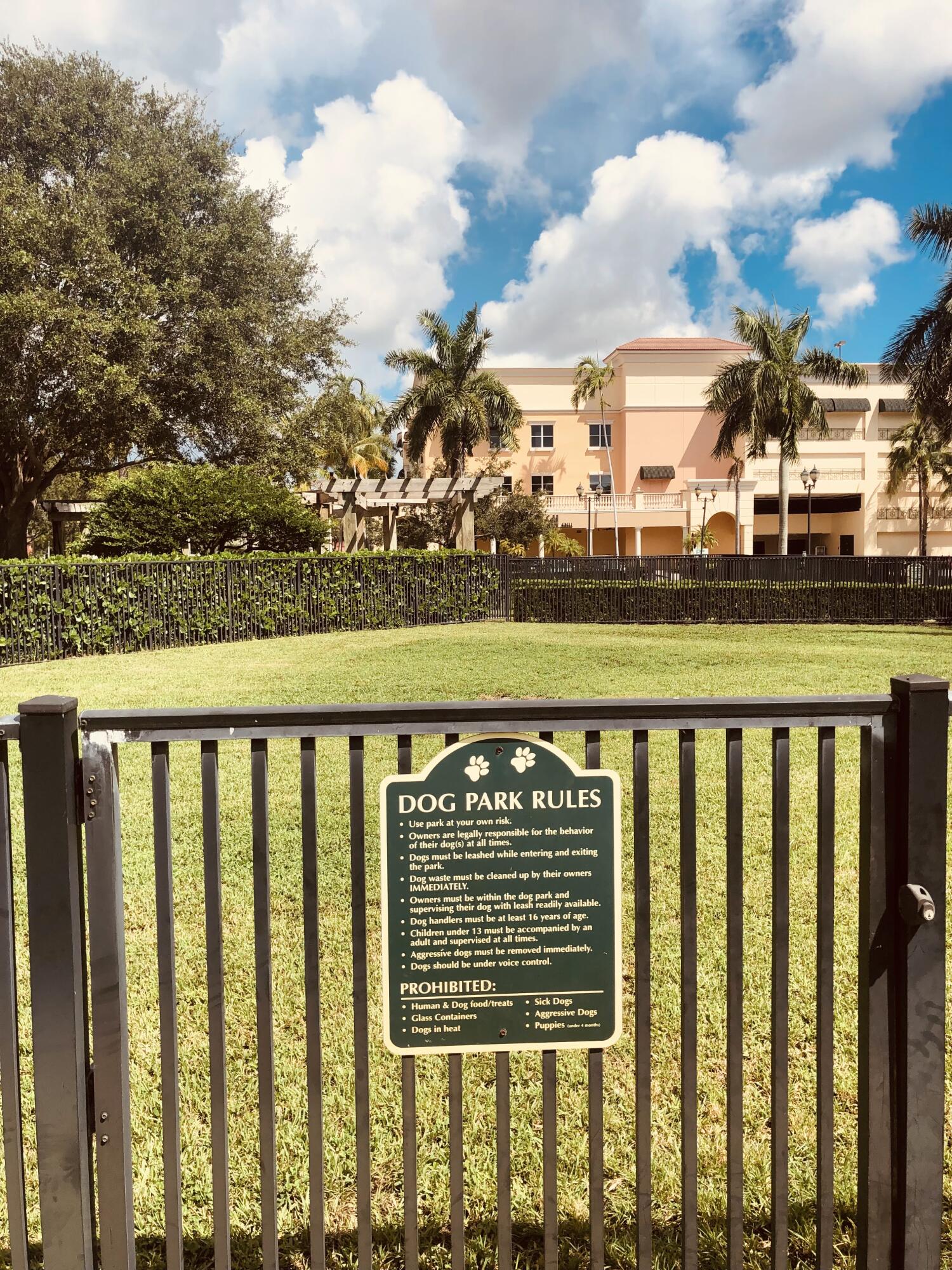 1660 Renaissance Commons Boulevard, Unit 2302 Boynton Beach, FL 33426 - Photo 34 of 61 dog park