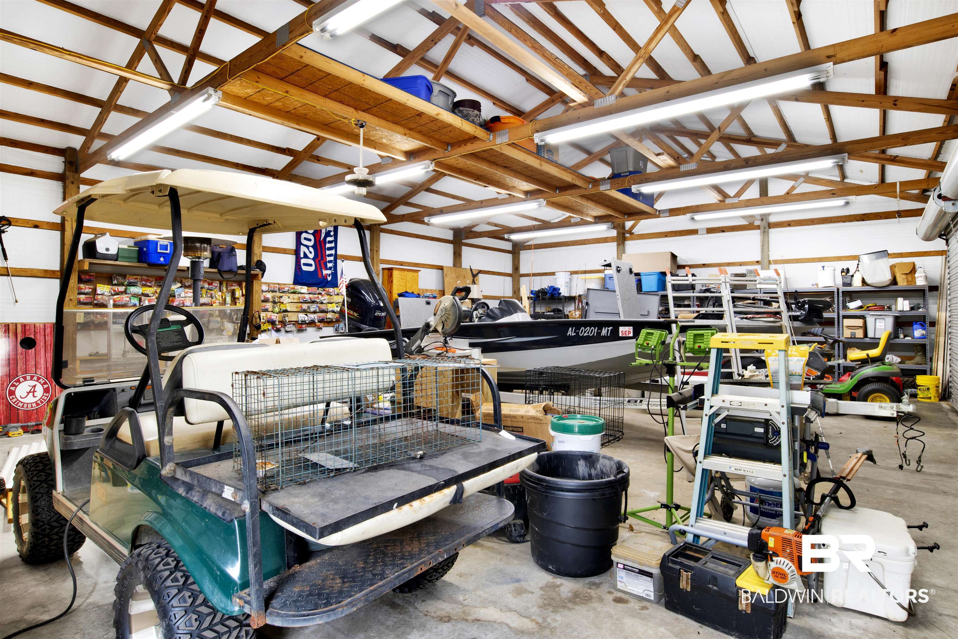 13385 Tom Gaston Road Mobile, AL 36695 - Photo 32 of 42 View of garage