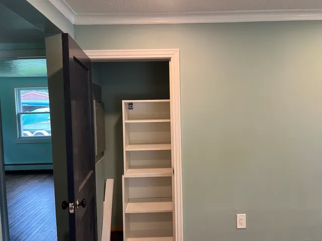 a view of walk in closet