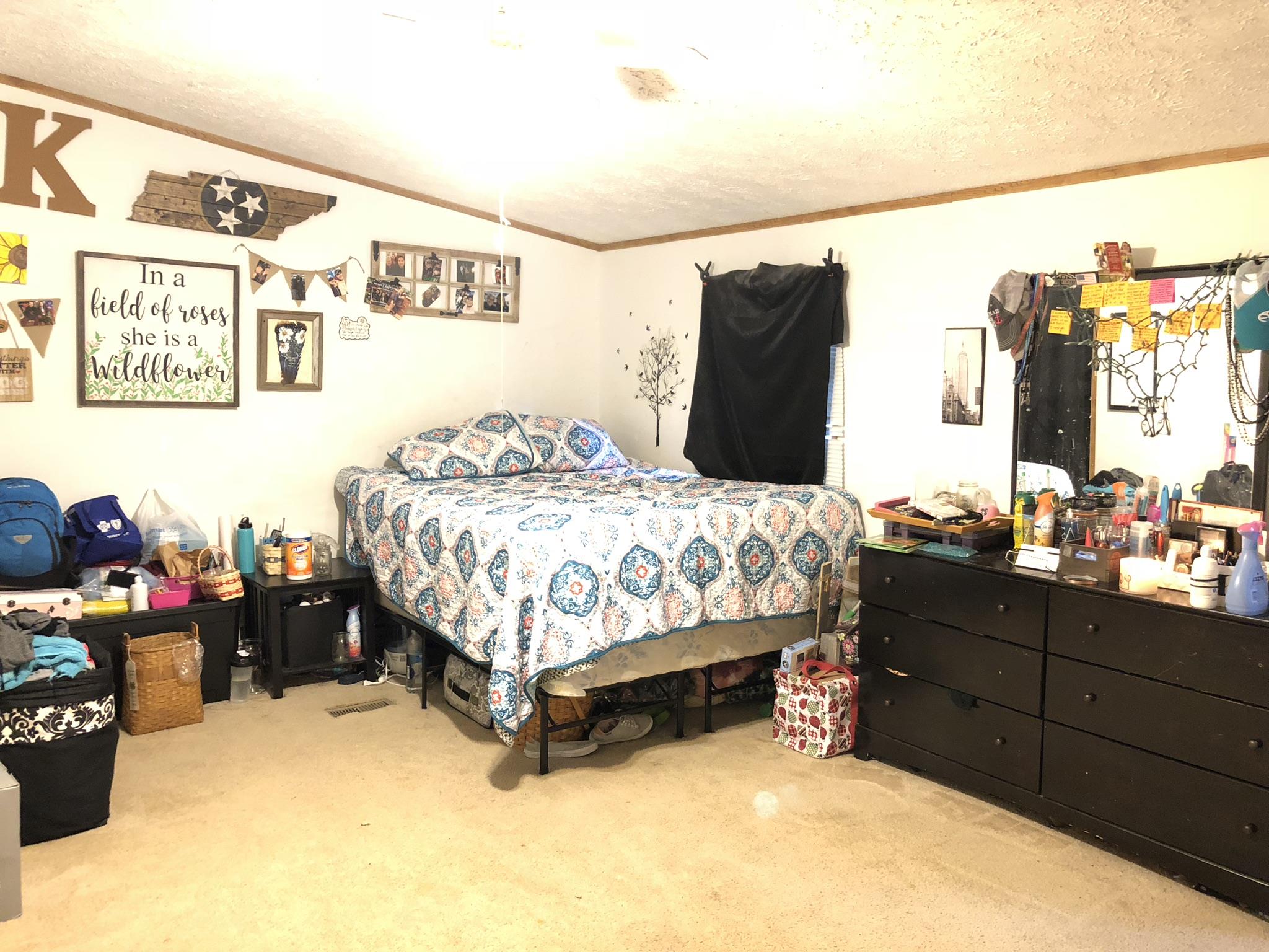 399 Brock Road Charlotte, TN 37036 - Photo 14 of 22 One of two secondary bedrooms. These are extra large rooms!