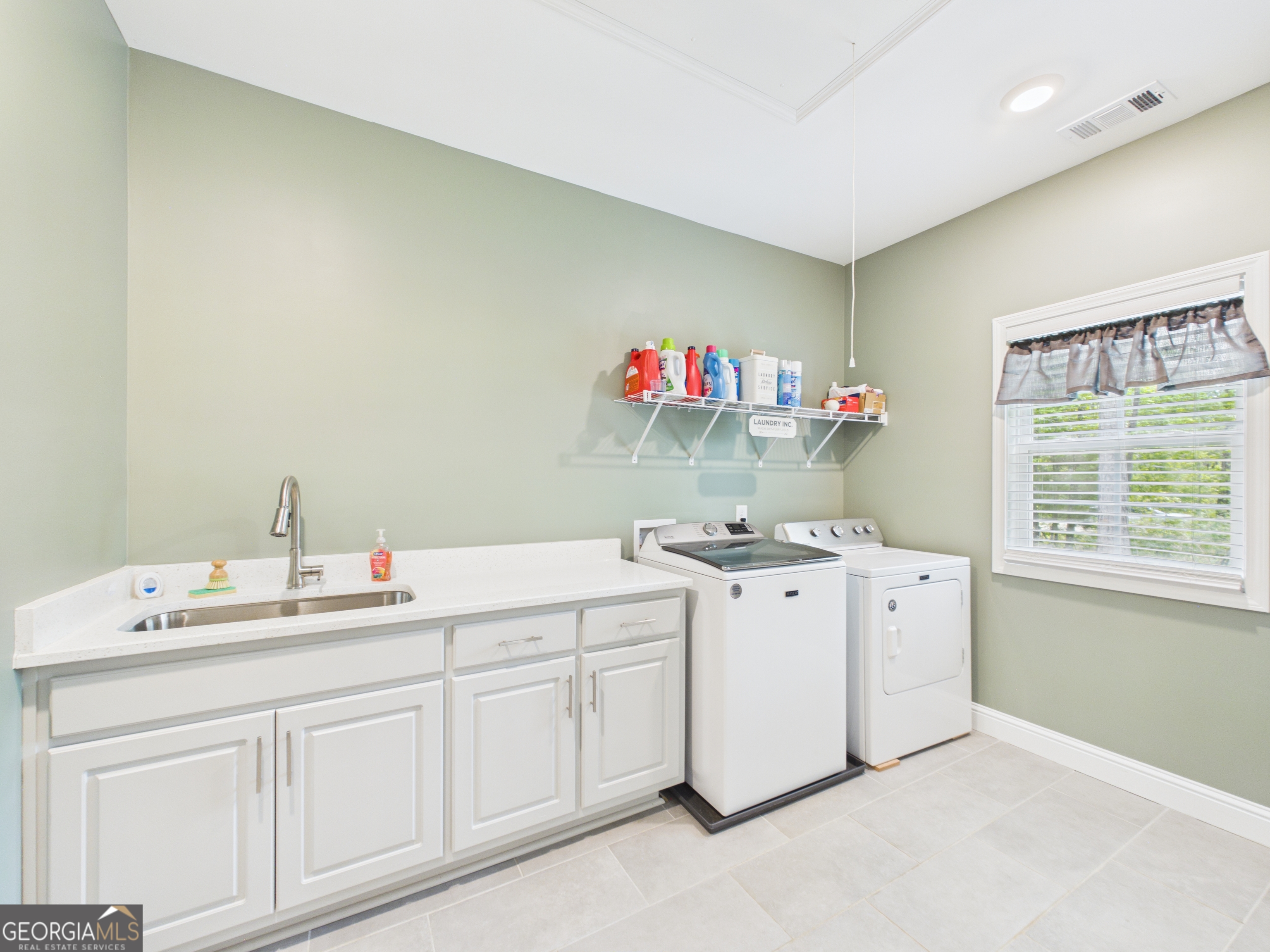 143 Terry Lane Fortson, GA 31808 - Photo 24 of 46 a spacious bathroom with a sink double vanity and a granite top